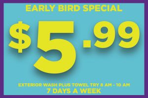Car Wash Package - Early Bird Special